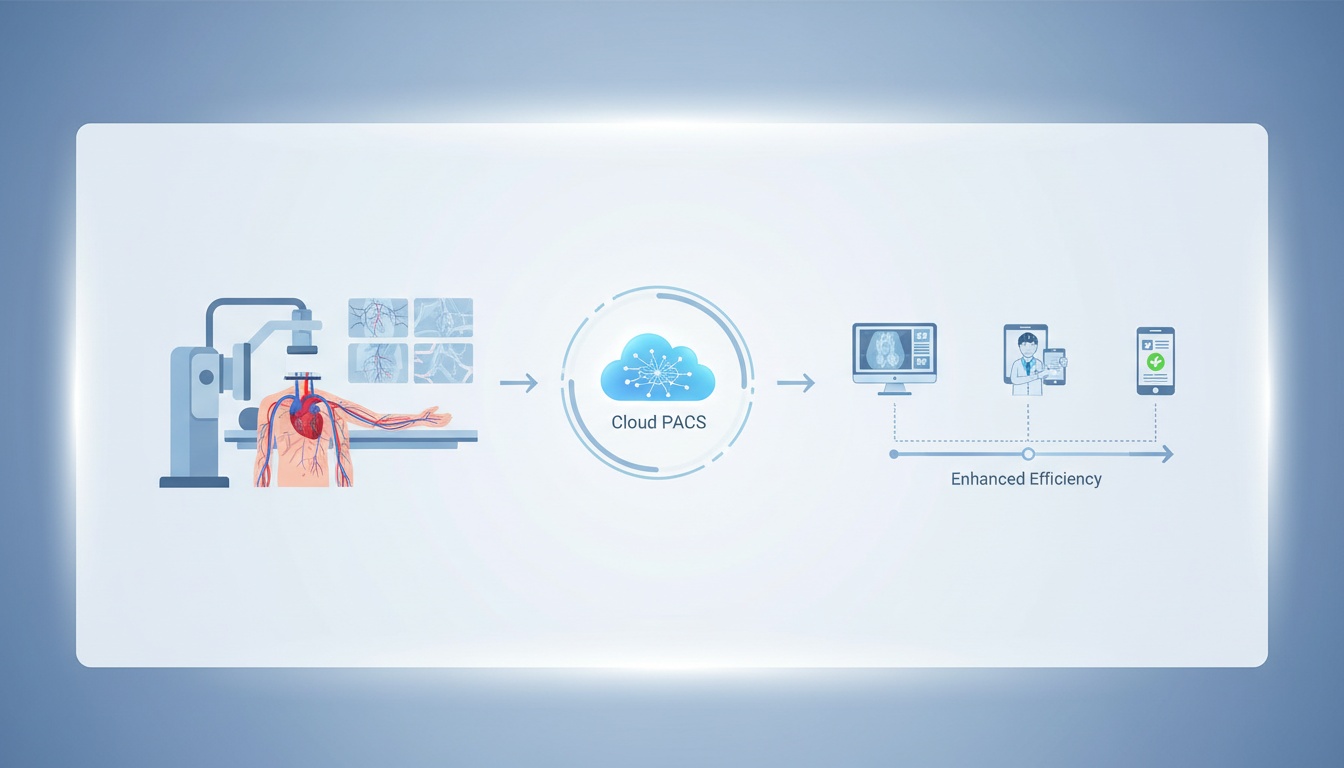 How Cloud PACS Enhances the Efficiency of Digital Subtraction Angiography - Created by PostDICOM